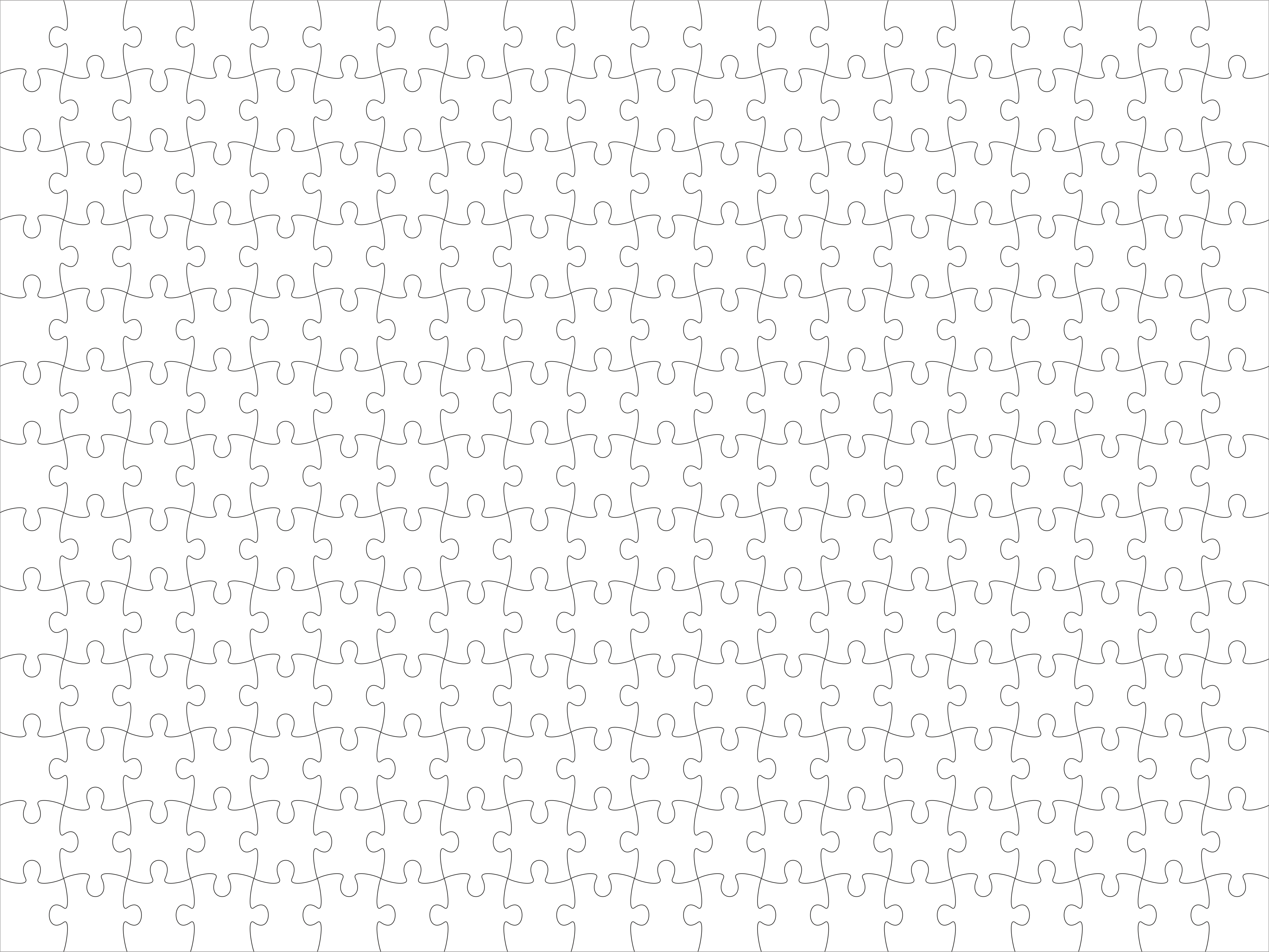 Резиновый пазл 30х40 см из 260 элементов