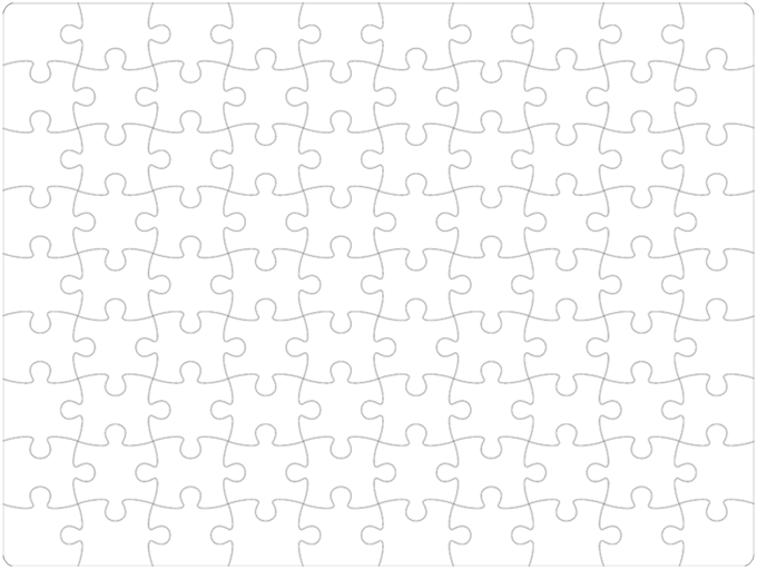 Пазл 30х40 см из 90 элементов