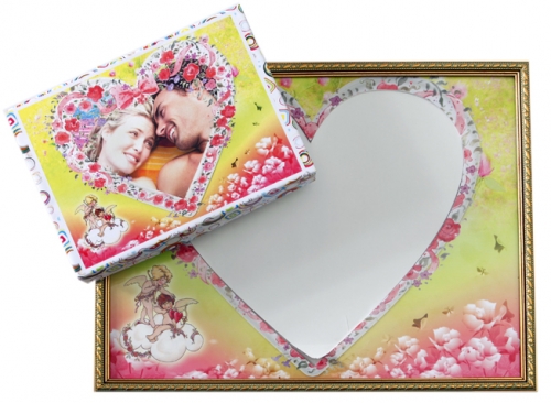 Сердце в рамке 7 элементов - Фото 3